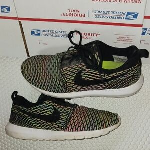 Nike Black and Multicolor Sneakers